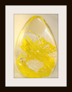 Heaven Bound Egg with Yellow